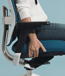 Ajuste de silla de escritorio, monitoreo
